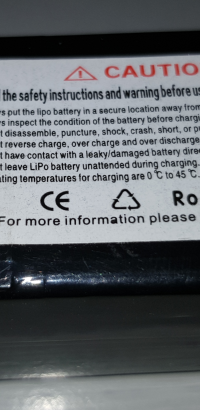 drone lab chaos edition 4s 75   150cmah lipo with xt60 connector back