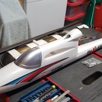 20210704   bixler 2 build     fuselage with vertical stabaliser