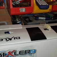 20210704   bixler 2 build     wing with flap servo