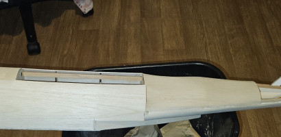 catalina fuselage with rudder  