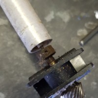 graupner helimax   tail rotor assembly drive at engine end