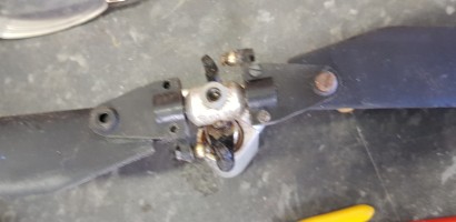 graupner helimax   tail rotor assembly