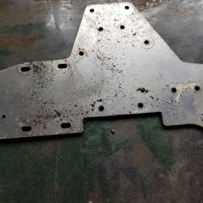 graupner helimax   side plate before cleaning