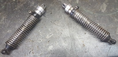 12 front shocks before cleaning