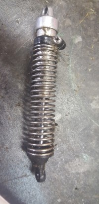 13 front shock before cleaning