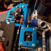 new throttle  brake linkage