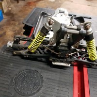 gv rex x   rear suspension from rear