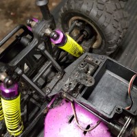 himoto monster truck   rear transmission  suspension18
