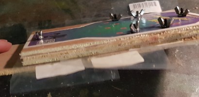 02b   plywood hub pieces bolted together to be cut out