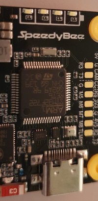 SpeedyBee F7 V3 flight controller.