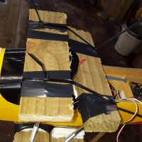 20170822   glueing panels back in